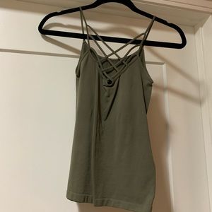 Soft fitted tank